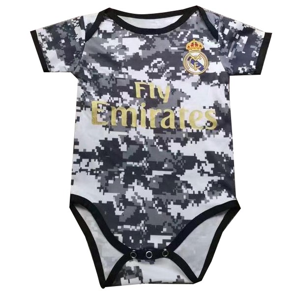 Trikot Real Madrid Onesies Kinder 2019-20 Weiß Grau